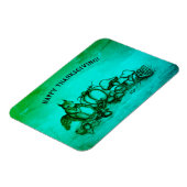 Eekhoorn in de herfst, Happy Thanksgiving! Magneet (Linkerzijde)