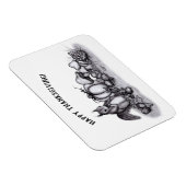 Eekhoorn in de herfst, Happy Thanksgiving! Magneet (Rechterzijde)