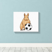 Eekhoorn in de sport canvas afdruk (Insitu (Houten vloer))