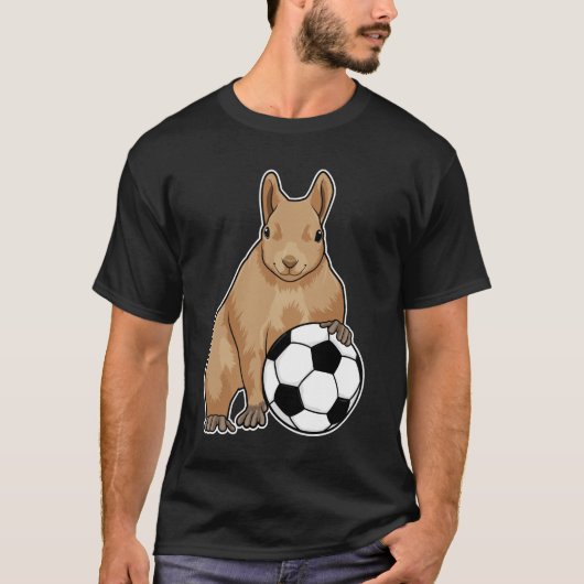 Eekhoorn in de sport t-shirt (Voorkant)