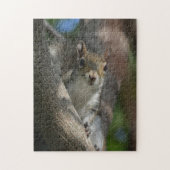 Eekhoorn in een boom Wilde Fotografie Legpuzzel (Verticaal)