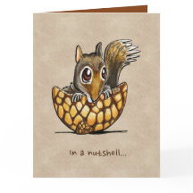 Eekhoorn in een borstkas