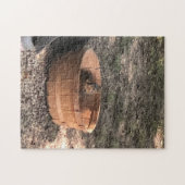 Eekhoorn in een mand legpuzzel (Horizontaal)