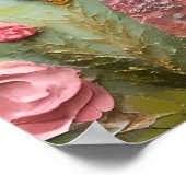 Eekhoorn in een roze jurk poster (Hoek)