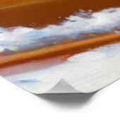 Eekhoorn in een slee poster (Hoek)