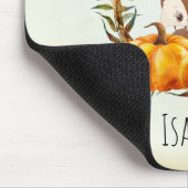 Eekhoorn in Floral Wreath Herfst Rustic Muismat (Hoek)