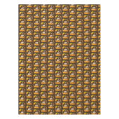 Eekhoorn in Floral Wreath Herfst Rustic Pattern Tafelkleed (Voorkant)