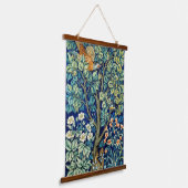 Eekhoorn in het bos, William Morris Hangend Wandkleed (Gebogen)