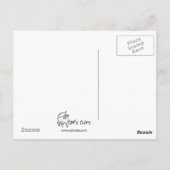 Eekhoorn in het Briefkaart van de Eierschaal (Achterkant)