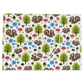 Eekhoorn in het eikenbos groot cadeauzakje (Achterkant)