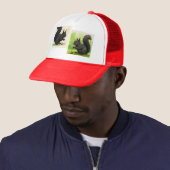 Eekhoorn in het park trucker pet (In situ)