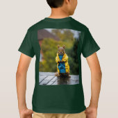 Eekhoorn in het regen T-shirt (Achterkant)