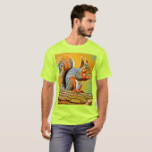eekhoorn in Natuur T-shirt (Voorkant volledig)