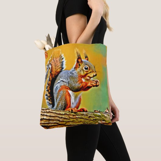 eekhoorn in Natuur Tote Bag (Dichtbij)