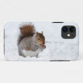 Eekhoorn in Winter iPhone 5 Hoesje (Achterkant (horizontaal))