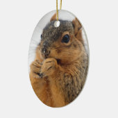 Eekhoorn in Wonder Keramisch Ornament (Links)