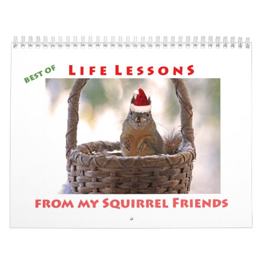 Eekhoorn kalender - Beste Lessons (Hoes)
