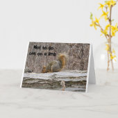 EEKHOORN KAN NIET GELOVEN DAT HET JE "50STE" VERJA KAART (Gele Bloem)