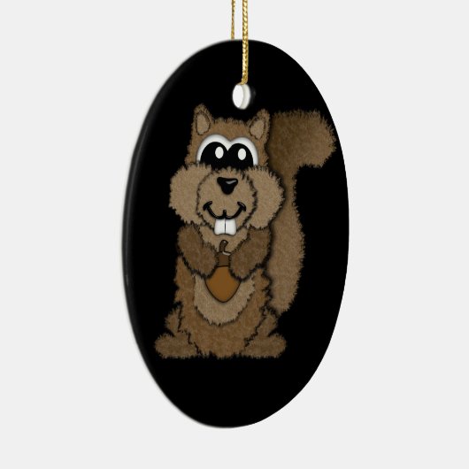 eekhoorn keramisch ornament (Rechts)