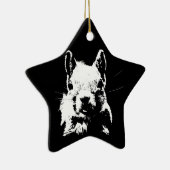 eekhoorn keramisch ornament (Rechts)