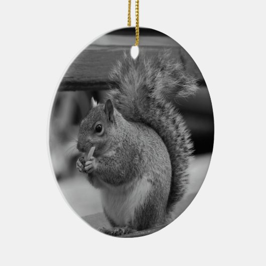 eekhoorn keramisch ornament (Rechts)