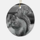 eekhoorn keramisch ornament (Links)