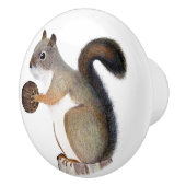 eekhoorn keramische knop (Rechts)