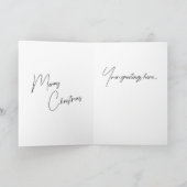 Eekhoorn Kerst Kaart Waterverf (Binnen)