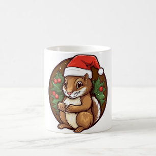 Eekhoorn Kerstmis Koffiemok