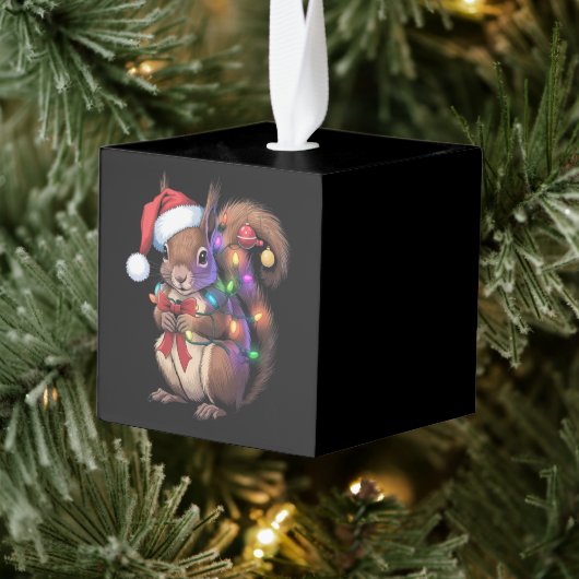 Eekhoorn Kerstverlichting Kerstfeest Familie Decoratie (Boom)