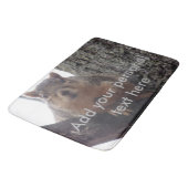 Eekhoorn kijkt naar je badmat (Gekanteld)