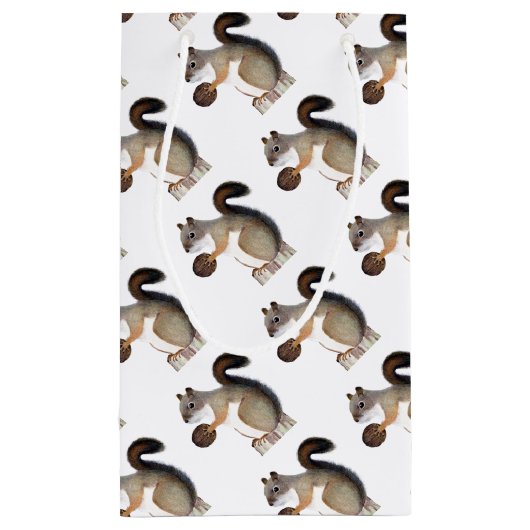 eekhoorn klein cadeauzakje (Achterkant)