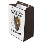 Eekhoorn Knaagdier Grappig Medium Cadeauzakje (Achterkant Gekanteld)