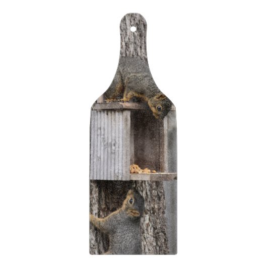 Eekhoorn Knipplank Snijplank (Voorkant)