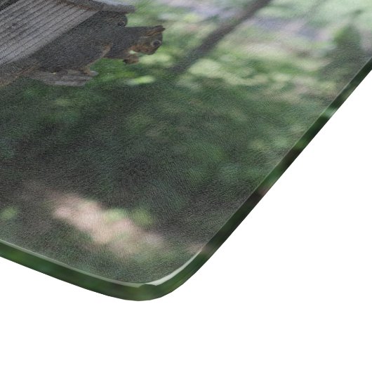 Eekhoorn Knipplank Snijplank (Hoek)