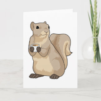 Eekhoorn Koffiekop Kaart