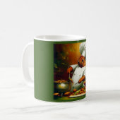 Eekhoorn Koken Roerbakken Koffiemok (Voorkant links)