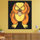 Eekhoorn kostuum Halloween Easy Cosplay Last Canvas Afdruk (Insitu (Woonkamer))