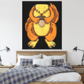 Eekhoorn kostuum Halloween Easy Cosplay Last Canvas Afdruk (Insitu (Slaapkamer))