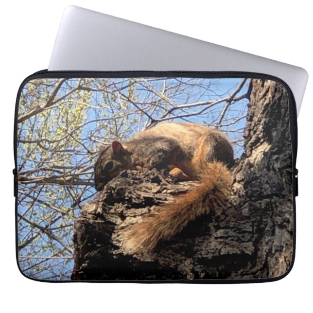 eekhoorn laptop sleeve (Voorkant)