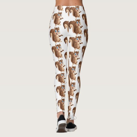 Eekhoorn Leggings (Achterkant)
