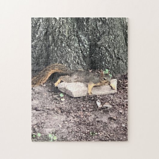 eekhoorn legpuzzel (Verticaal)