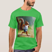 Eekhoorn loopt t-shirt (Voorkant)