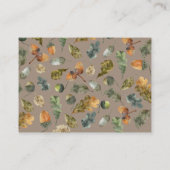 Eekhoorn Luier Raffle Baby shower Behuizing Kaart (Achterkant)