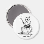 Eekhoorn Mage! Magneet (Voorkant / Achterkant)