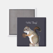 eekhoorn magneet (Voorkant / Achterkant)