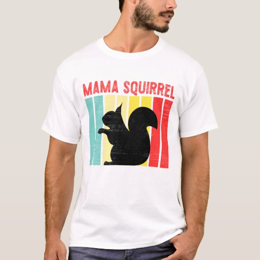 Eekhoorn Mama T-shirt (Voorkant)