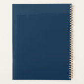 Eekhoorn met Acacia Bloemen William Morris Planner (Achterkant)