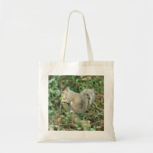 Eekhoorn met Acorn-Canvas tas