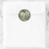 Eekhoorn met Acorn Sticker (Tas)